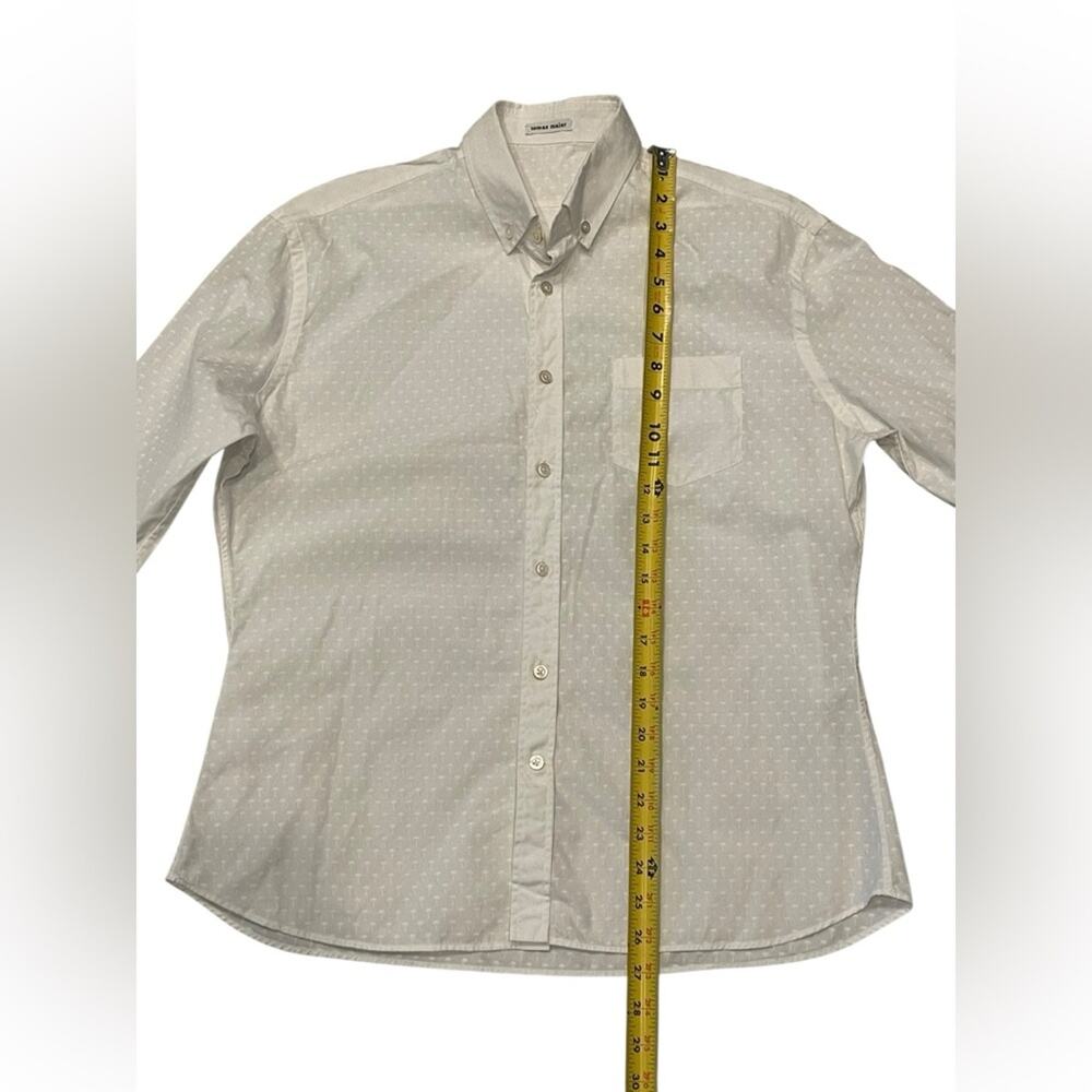 TOMAS MAIER Size 8 White Cotton Button Down Long Sleeve Shirt - Picture 6 of 13